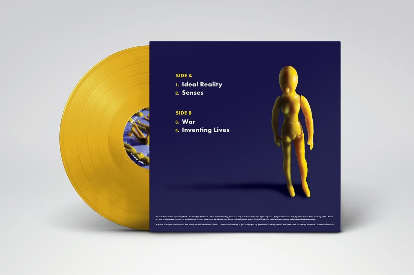 Album Art for Hard Rock Band Tides by Design For Musicians