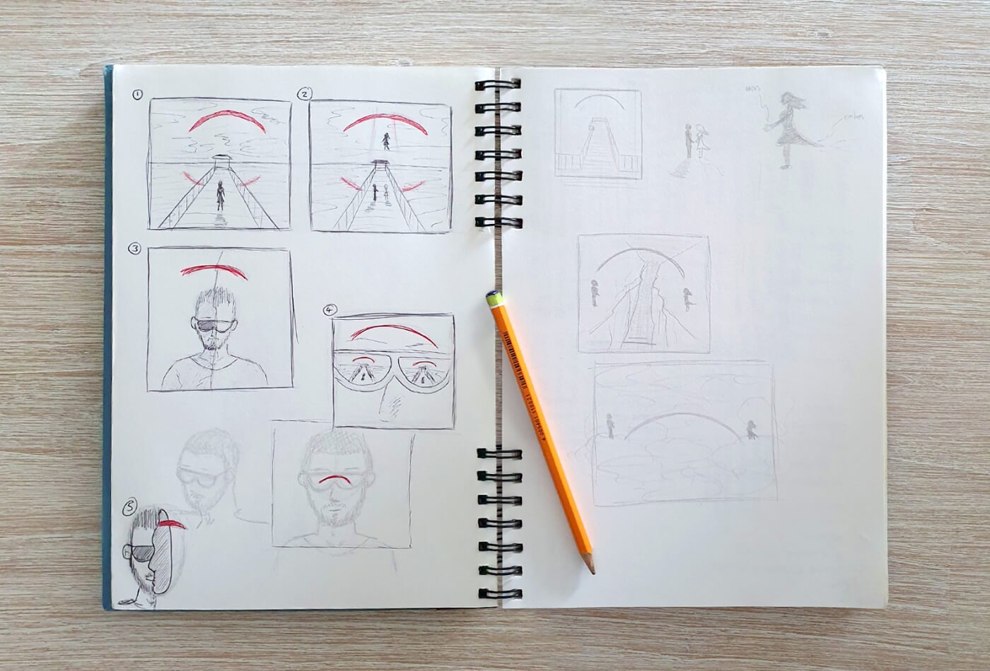 Process of designing I'm the one for Majed by Design for Musicians